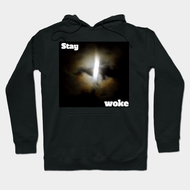 Stay Woke Hoodie by heyokamuse